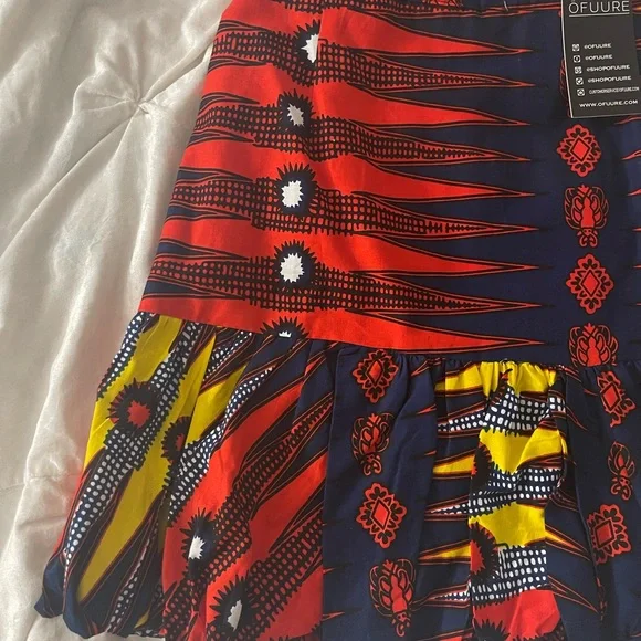 Ofuure Mini Skirt and crop top halter SET** - Picture 8 of 10